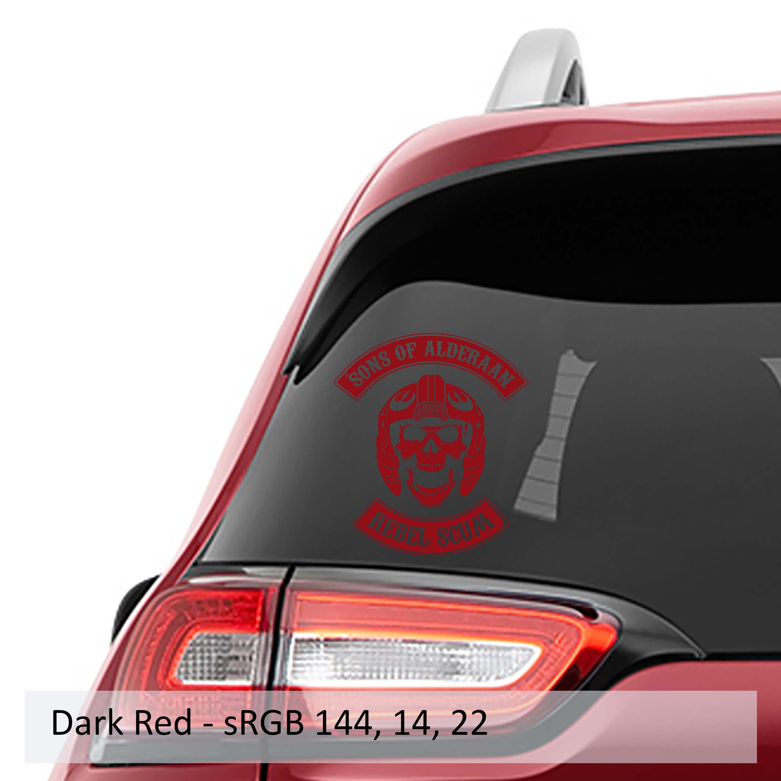 Sons of Alderaan Rebel Scum Vinyl Decal