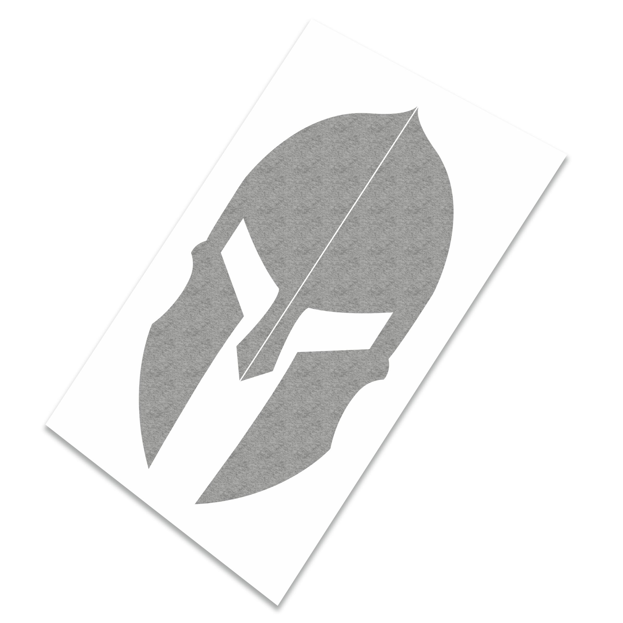 Spartan Gladiator Helmet Vinyl Decal