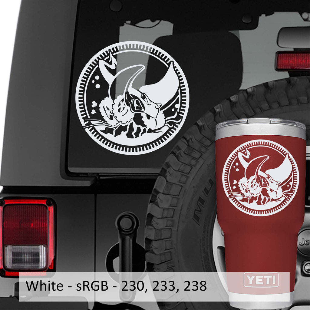 Sting Gray Badge Vinyl Decal