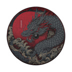 Storm Dragon Rising Spare Tire Cover With Backup Camera Hole
