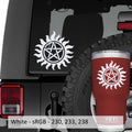 Supernatural Anti Possession Symbol Vinyl Decal