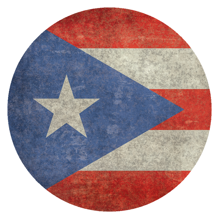 Puerto Rico Flag Heater AC Vent Decals Fits Jeep Wrangler 2011-2024/Fits Jeep Gladiator 2019-2024