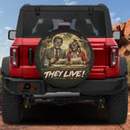 They Live News Broadcasters Spare Tire Cover With Backup Camera Hole Option