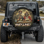 They Live News Broadcasters Spare Tire Cover With Backup Camera Hole Option