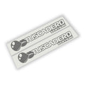 Tuscadero Bubblegum Edition vinyl decal pair featuring bubble gum graphic with bold logo text