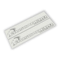 Tuscadero Rocker Edition hood vinyl decal pair featuring mohawk punk face with logo text