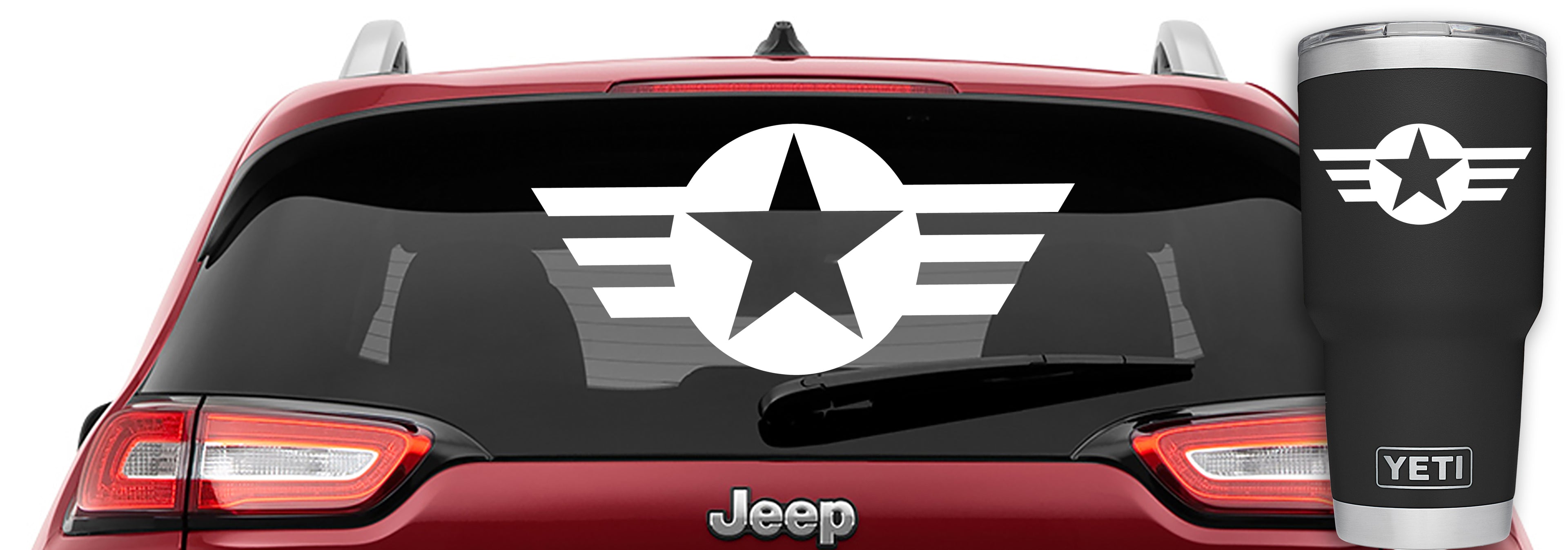 U.S. Air Force Insignia Logo Roundel Star flag Vinyl Decal