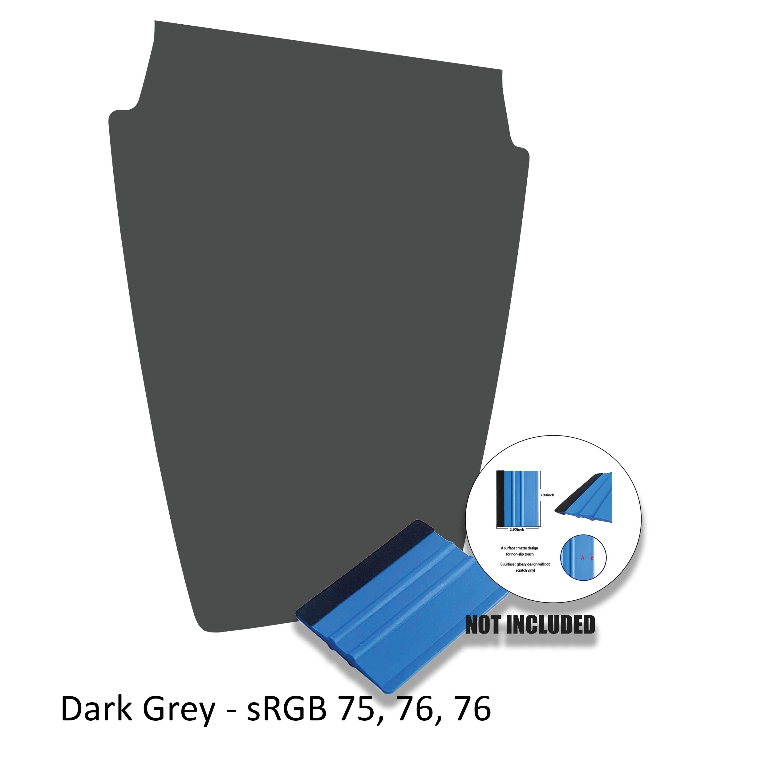 YJ Blackout Hood Graphic - Fits Jeep Wrangler 1987-1995