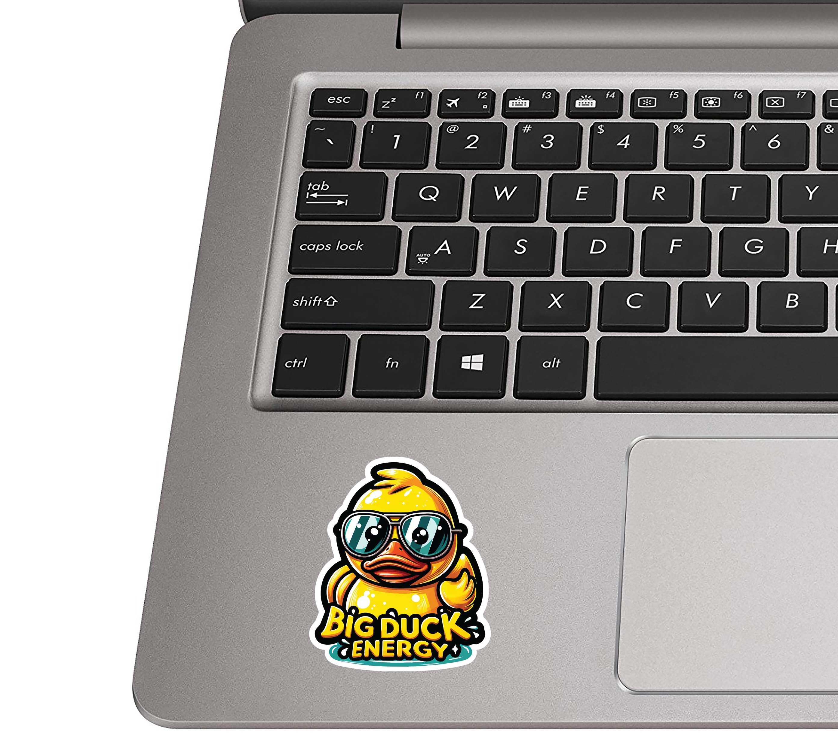 Rubber Duck Aviator Glasses Big Duck Energy Vinyl Sticker