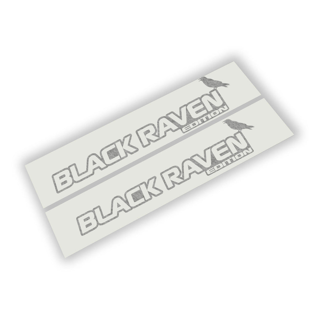 Black Raven Edition Hood Decal Set