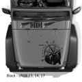Black Bear Compass Die Cut Vinyl Decal