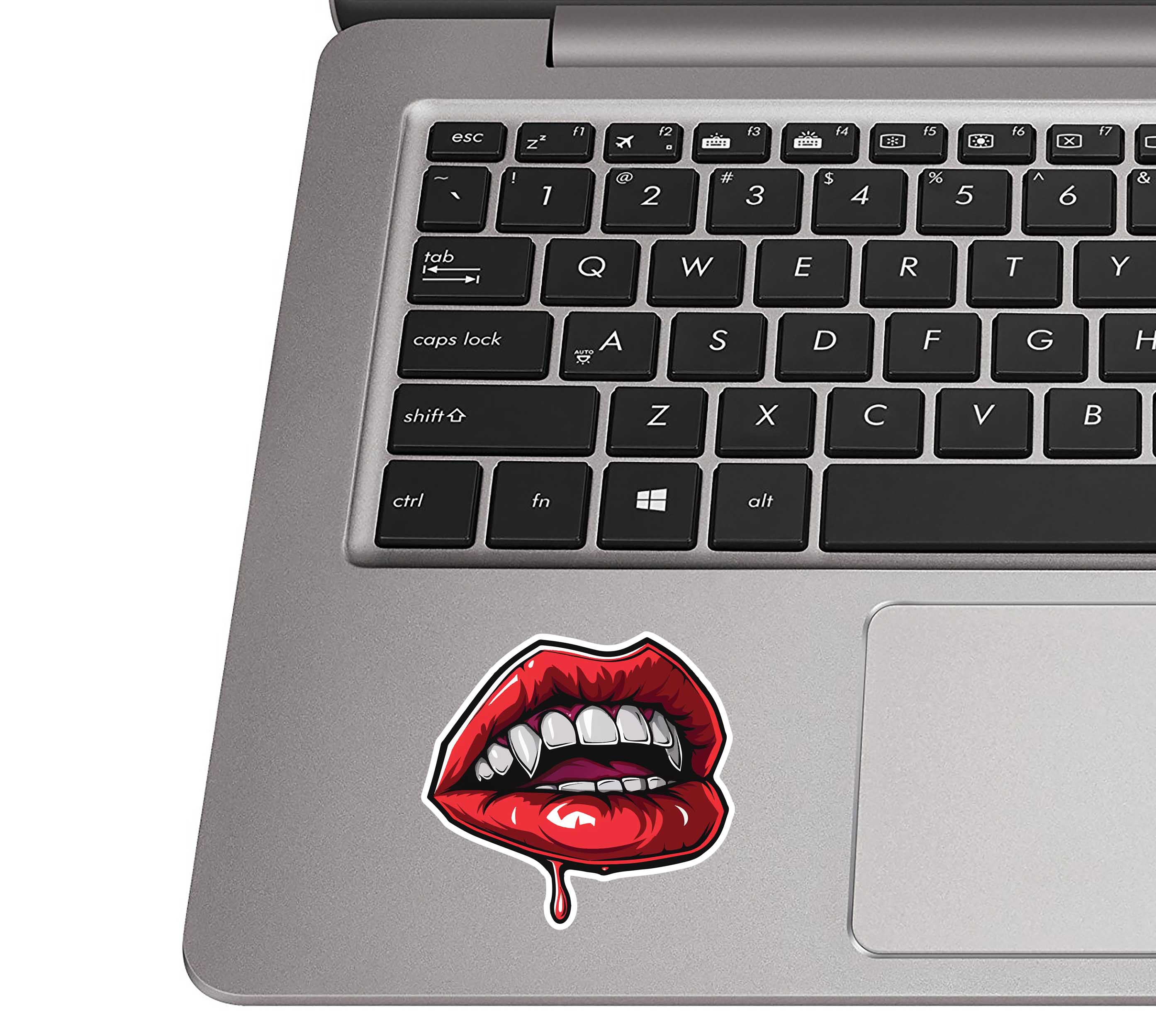 Bloody Vampire Lips Vinyl Sticker