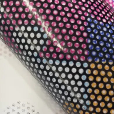 Customized Perforated 60/40 Windshield Decals