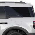 Hex Honeycomb Pattern Rear Quarter Window Decals Fits 2021+ Bronco Sport