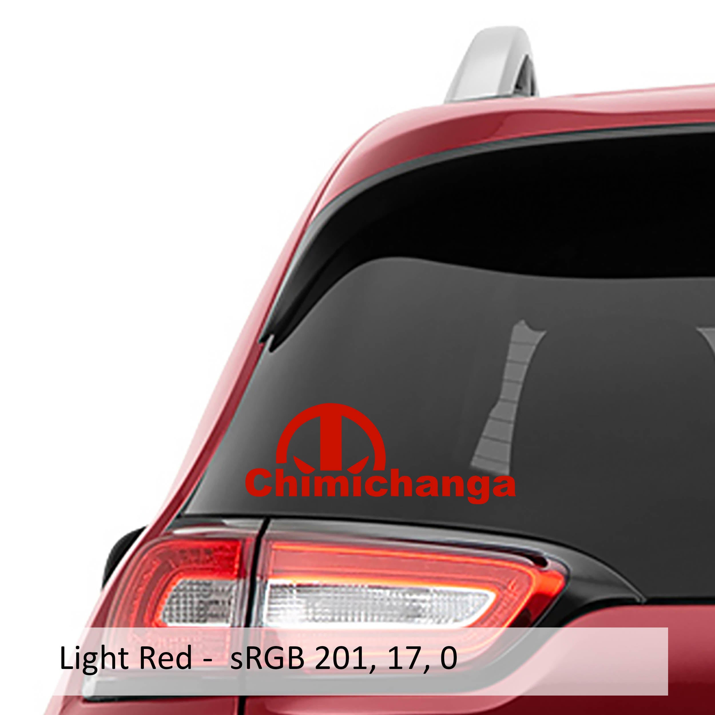 Chimichanga Deadpool Vinyl Decal