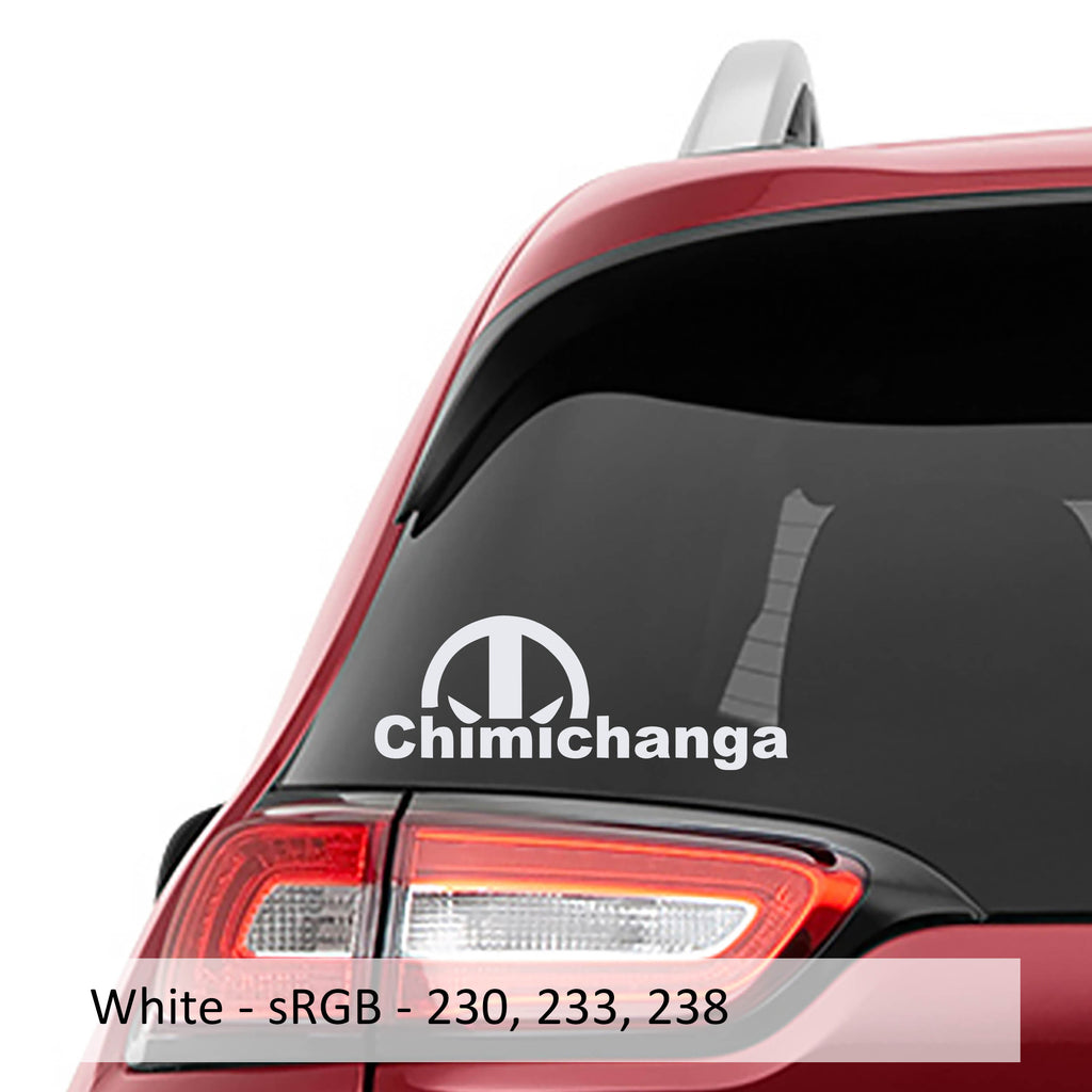 Chimichanga Deadpool Vinyl Decal