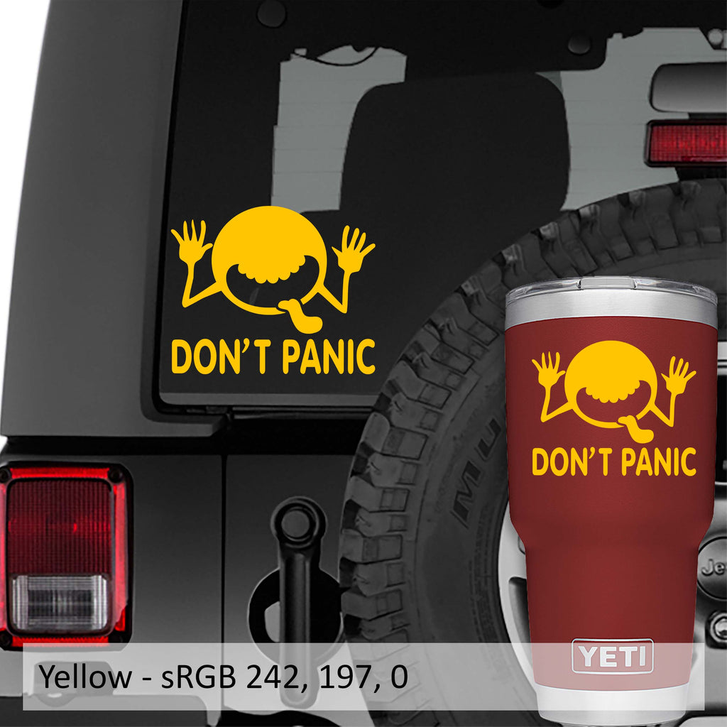  Don’t Panic! It’s Just The Cosmic Cutie Vinyl Decal