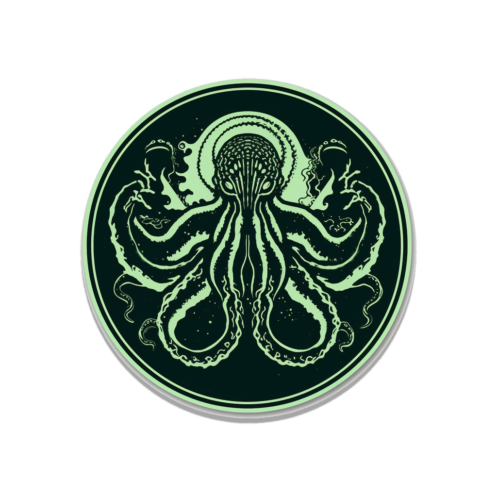 Cthulhu Minimalistic Vinyl Sticker