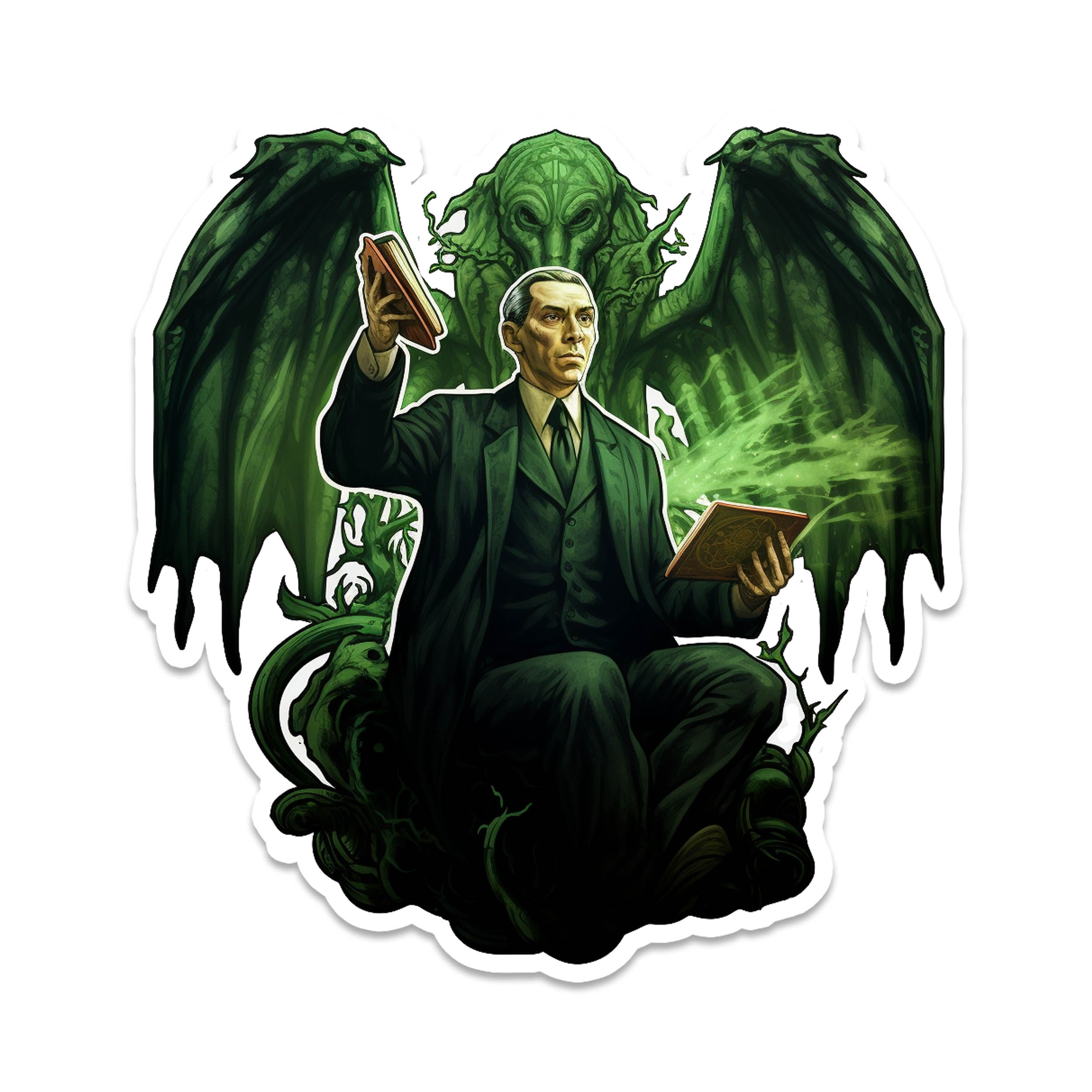 Cthulhu The Great Dreamer HP Lovecraft Vinyl Sticker