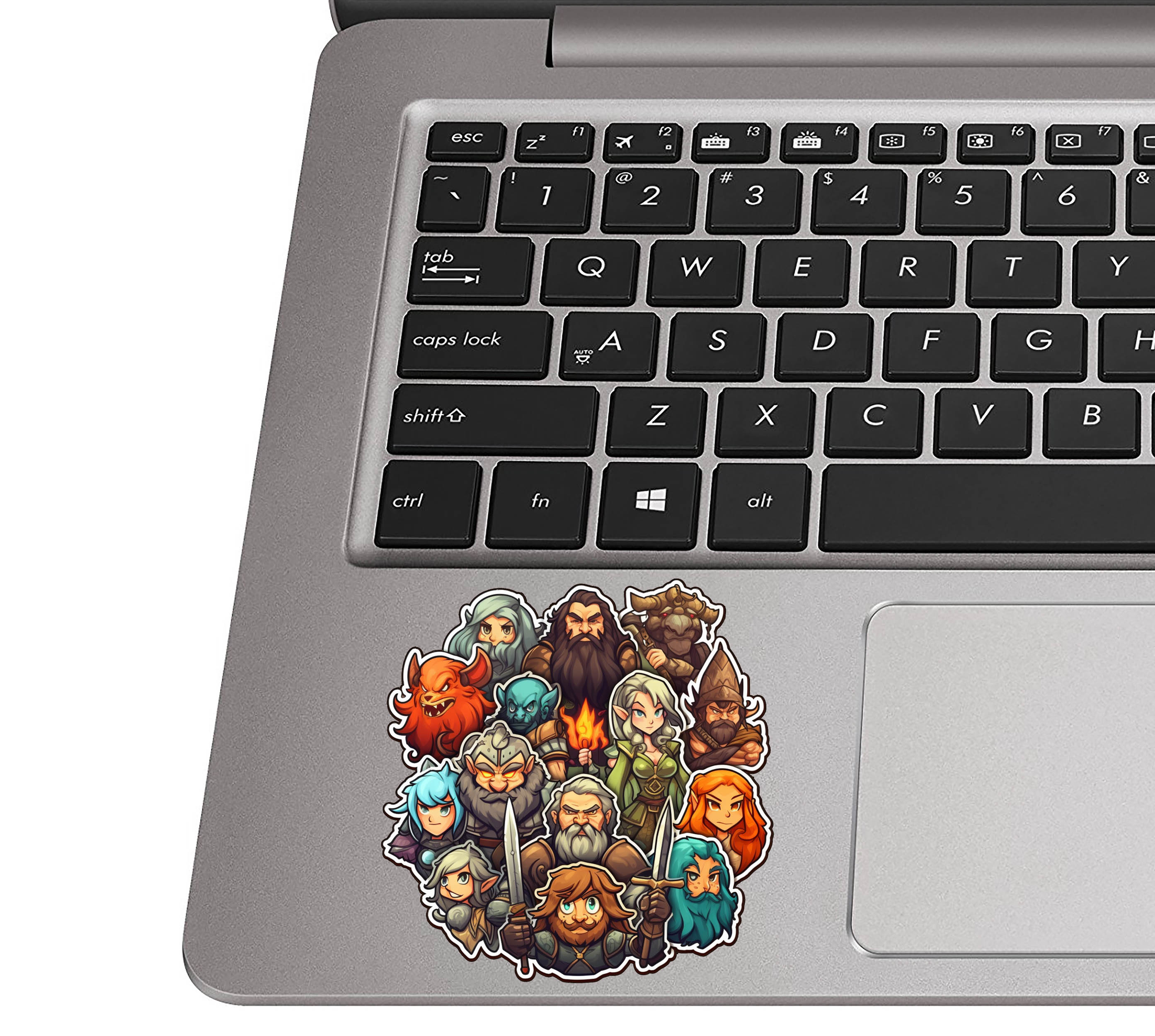 Dungeons & Dragons Adventure Party Group Vinyl Sticker