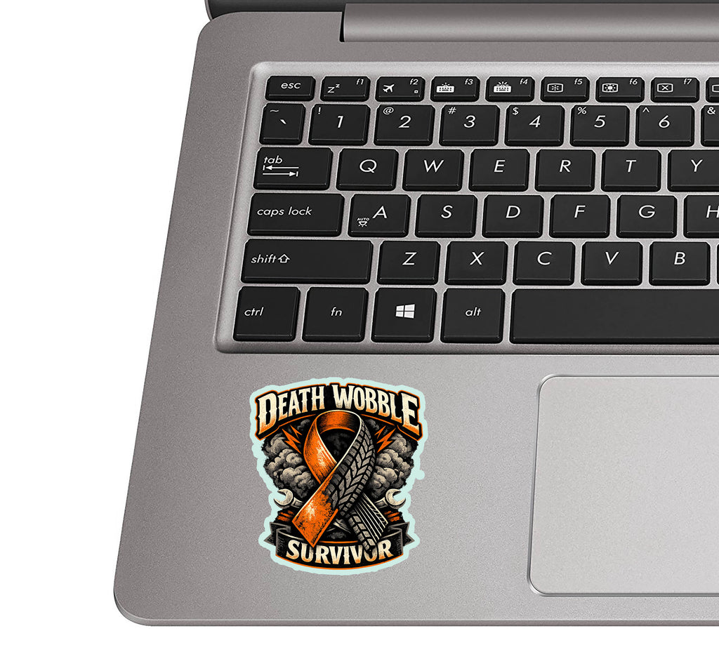 Death Wobble Survivor Vinyl Sticker
