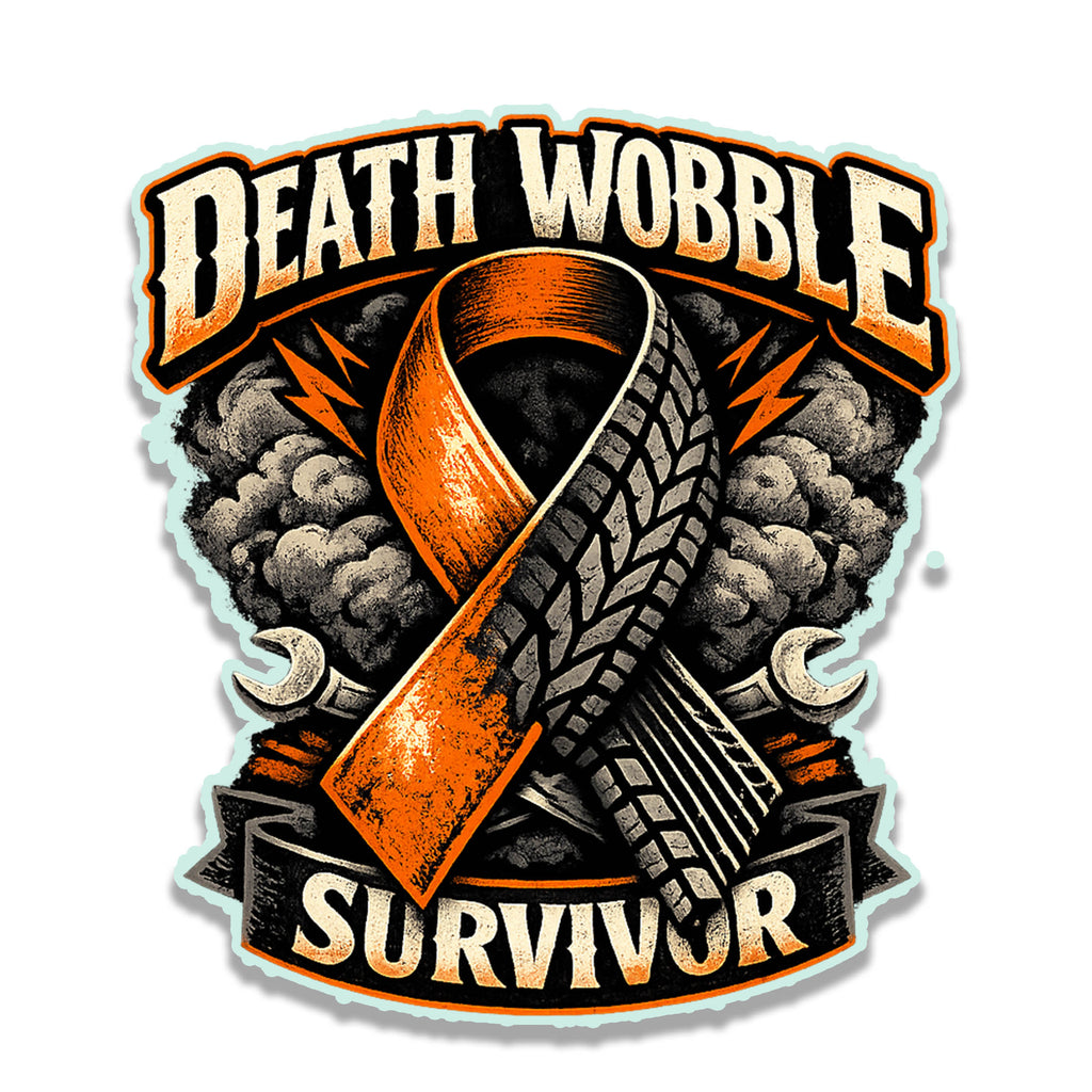 Death Wobble Survivor Vinyl Sticker