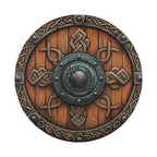 Viking Celtic shield spare tire cover lifestyle shot on SUV outdoors