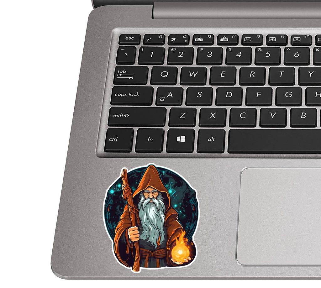 Elder Mage Spellcaster Vinyl Sticker