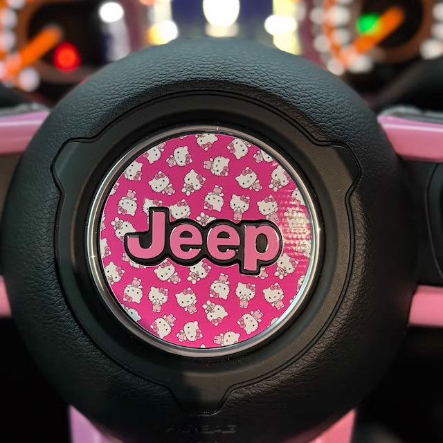 Custom Personalized Designed Steering Wheel Decal Overlays