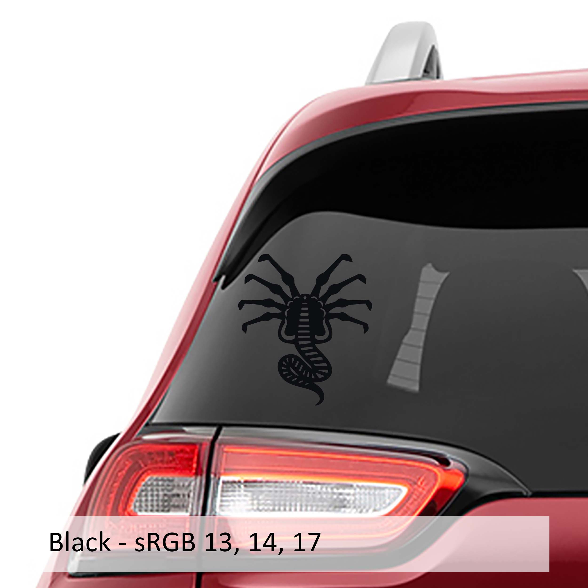 Alien Xenomorph Facehugger Vinyl Decal