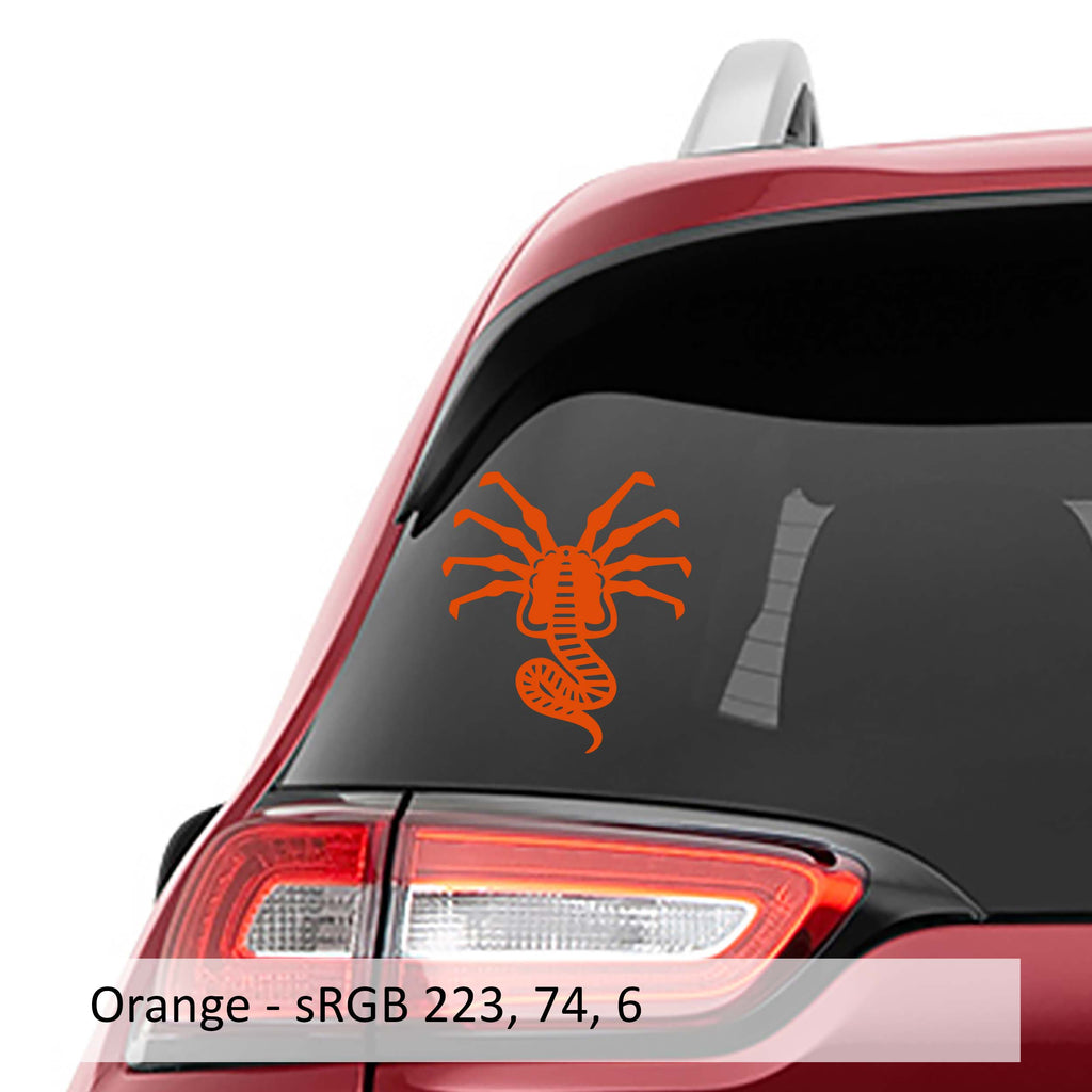 Alien Xenomorph Facehugger Vinyl Decal