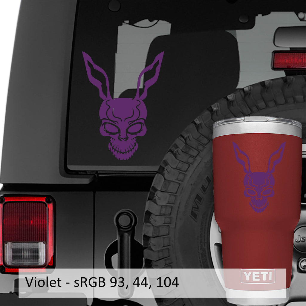 Frank the Bunny from Donnie Darko Vinyl Decal
