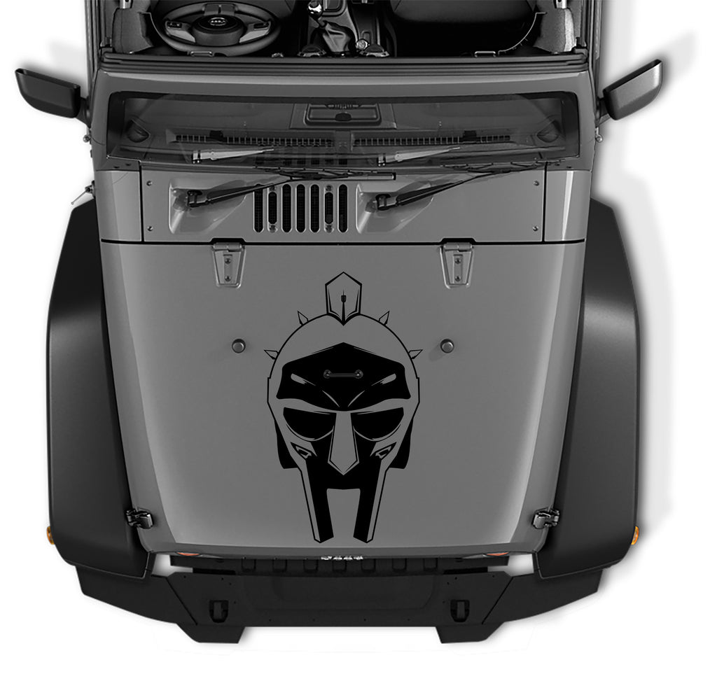 Maximus Gladiator Helmet Vinyl Decal