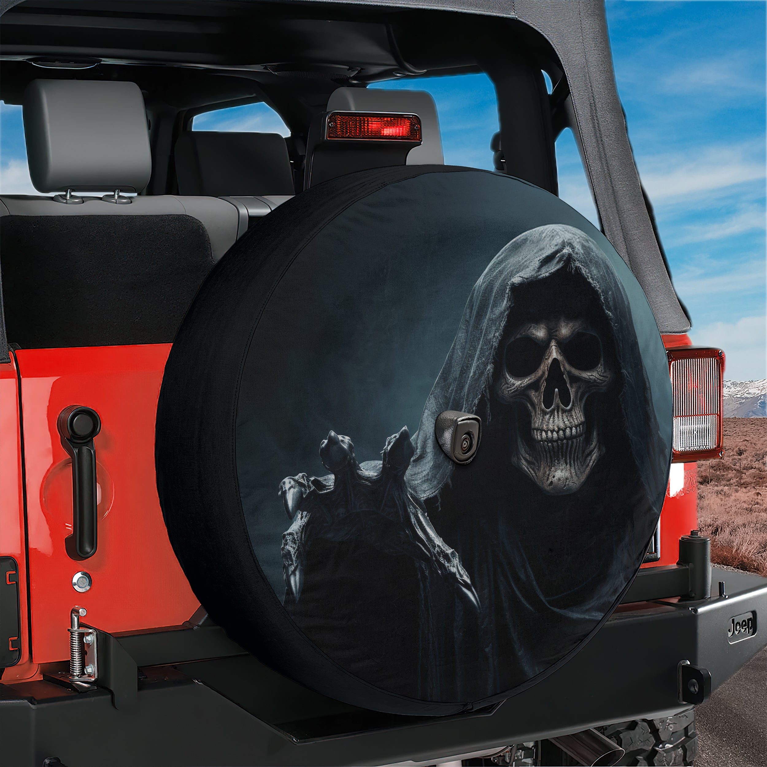 Styxbound Grim Reaper Tire Cover