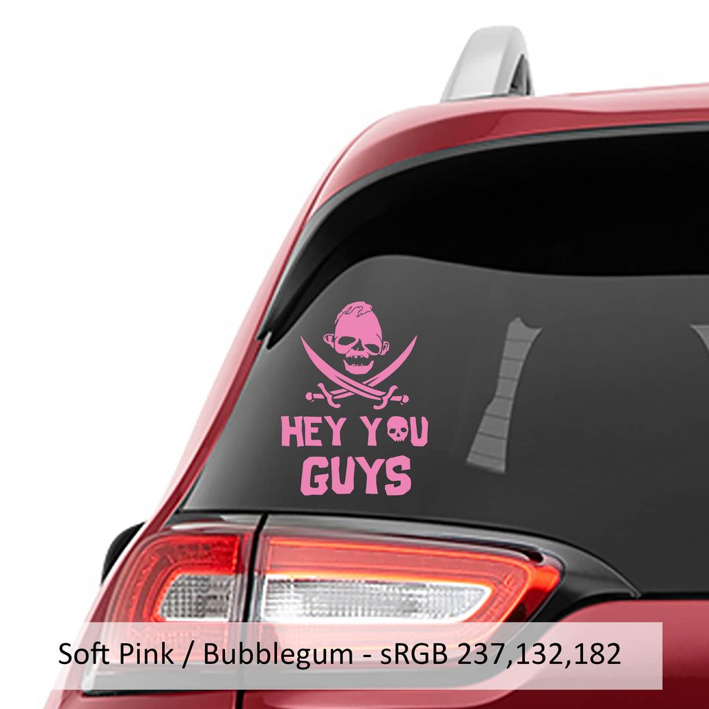 Hey You Guys Goonies Chunk Vinyl Decal