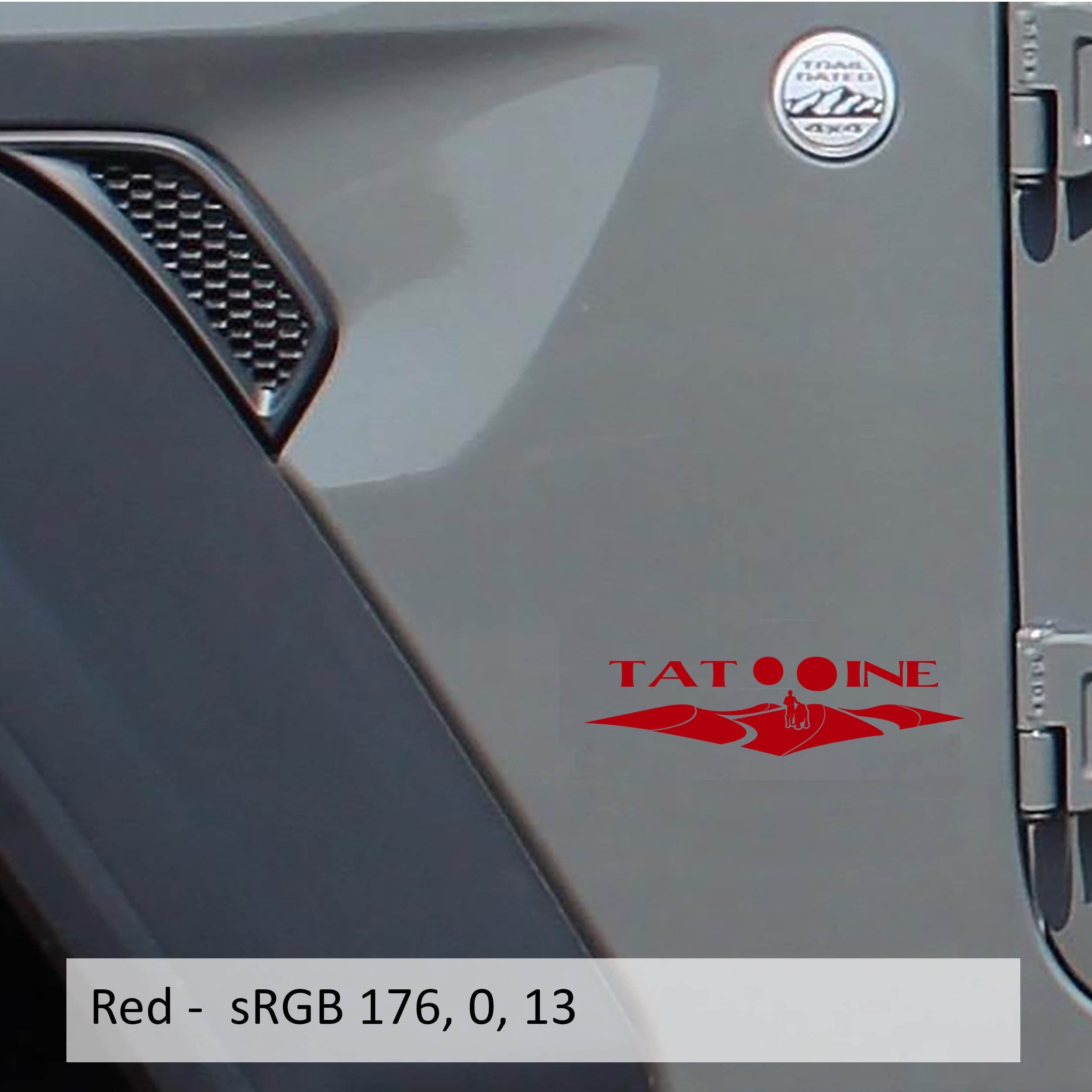 Tatooine Dunes Fender Decal Set