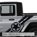 Alpha Romeo Star & Stipes Cab Kit - Fits Jeep Gladiator JT 2020+