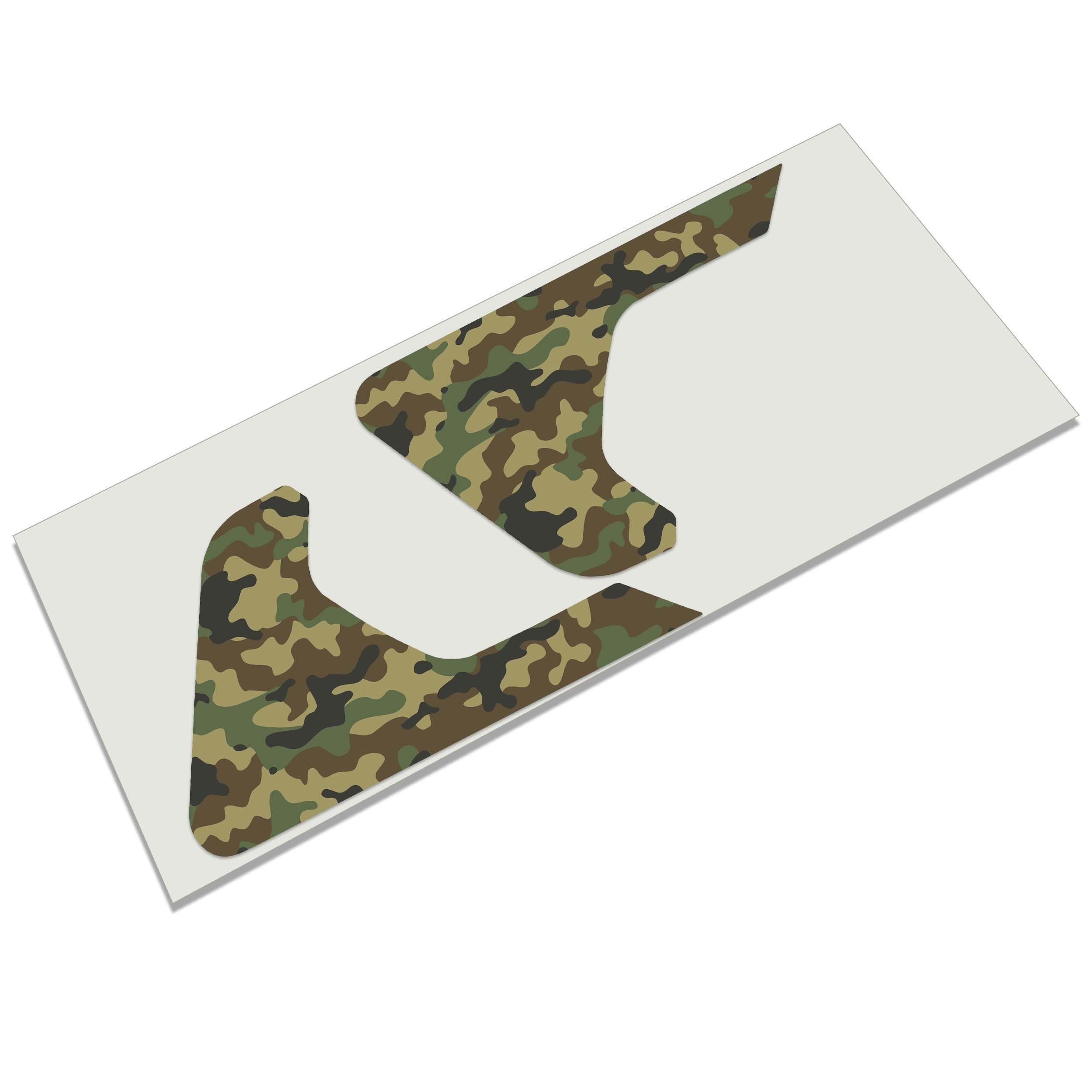 Woodland M81 Camouflage Fender Vent Vinyl Decal - Fits Jeep Wrangler JL/Jeep Gladiator JT 2018+