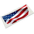 Wavey American Flag Hood Graphic Design Decal Fits Ford Bronco 2021+