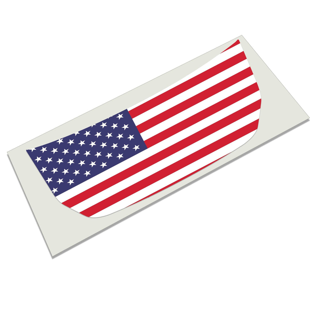 American Flag Hood Graphic Design Decal Fits Full Size Ford Bronco 2021 - 2025