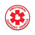 Emotional Support Vehicle Duck Vinyl Sticker | Funny Off-Road Windshield Decal for Jeep, SUV, or Bronco | Ducking Trail Humor Gift