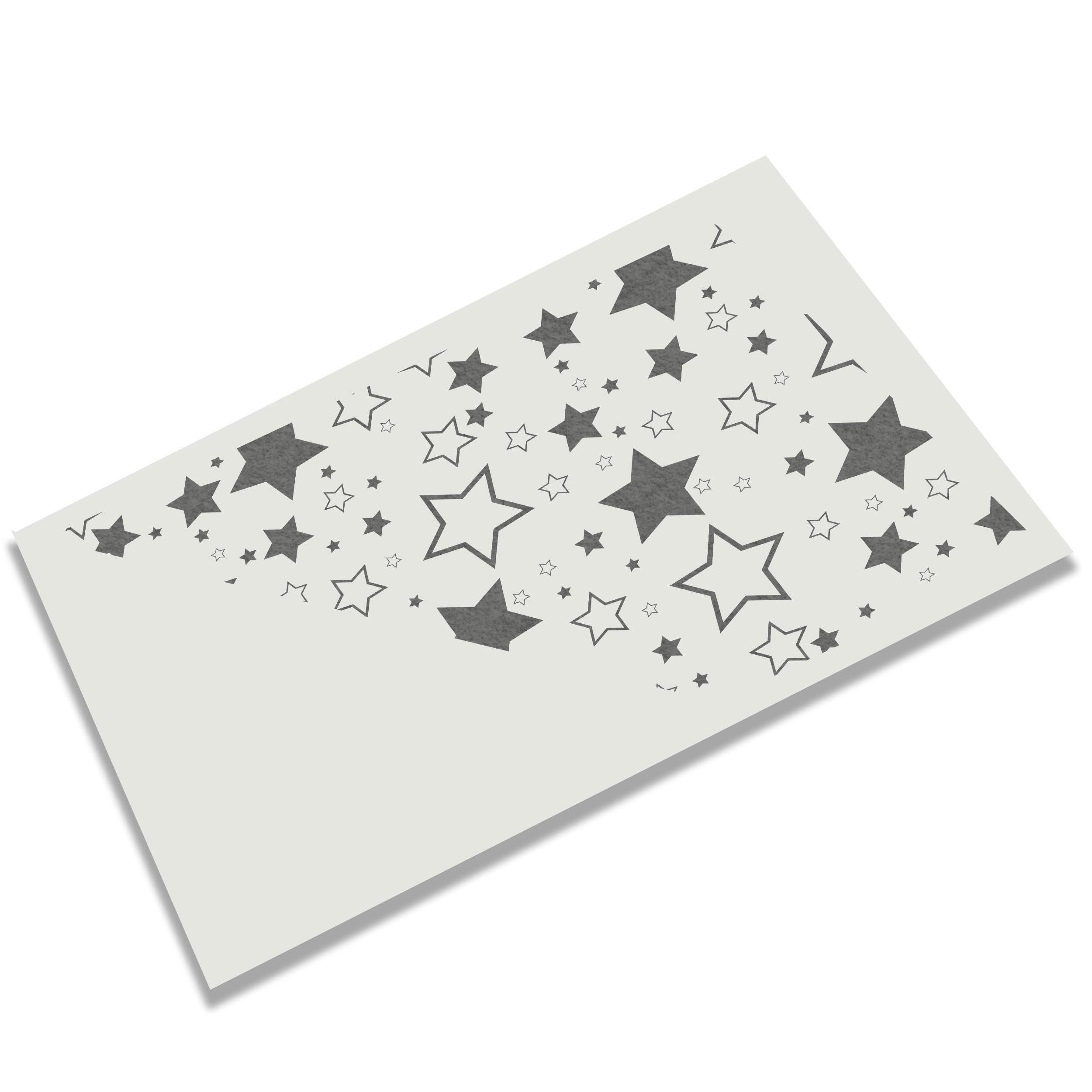 Starfield Pattern Rear Quarter Window Decals Fits 2021+ Bronco Sport