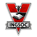 Orwell 1984 Ingsoc Vinyl Decal Funny Political Sticker Dystopian Bumper Decal Free Speech Anti Tyranny Orwellian Gift