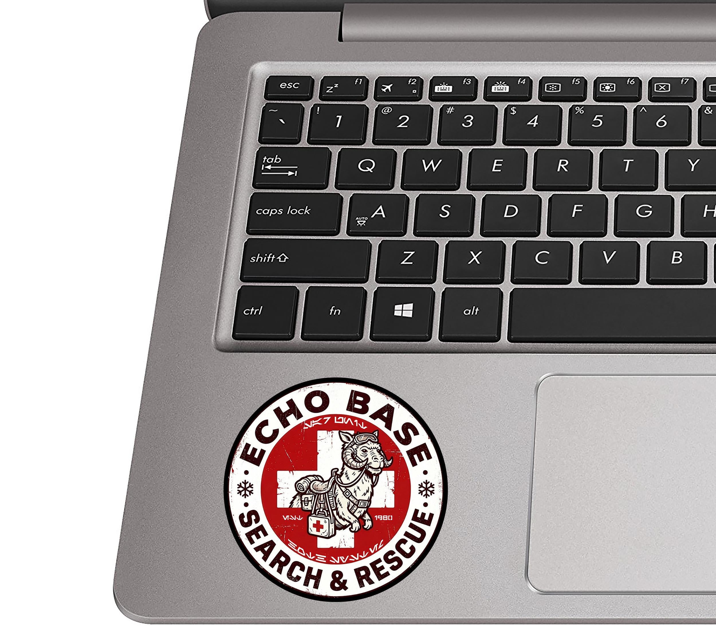 Echo Base Taun Taun Search & Rescue Unit Vinyl Sticker Waterproof Decal for Car Truck Laptop Toolbox Offroad Gift