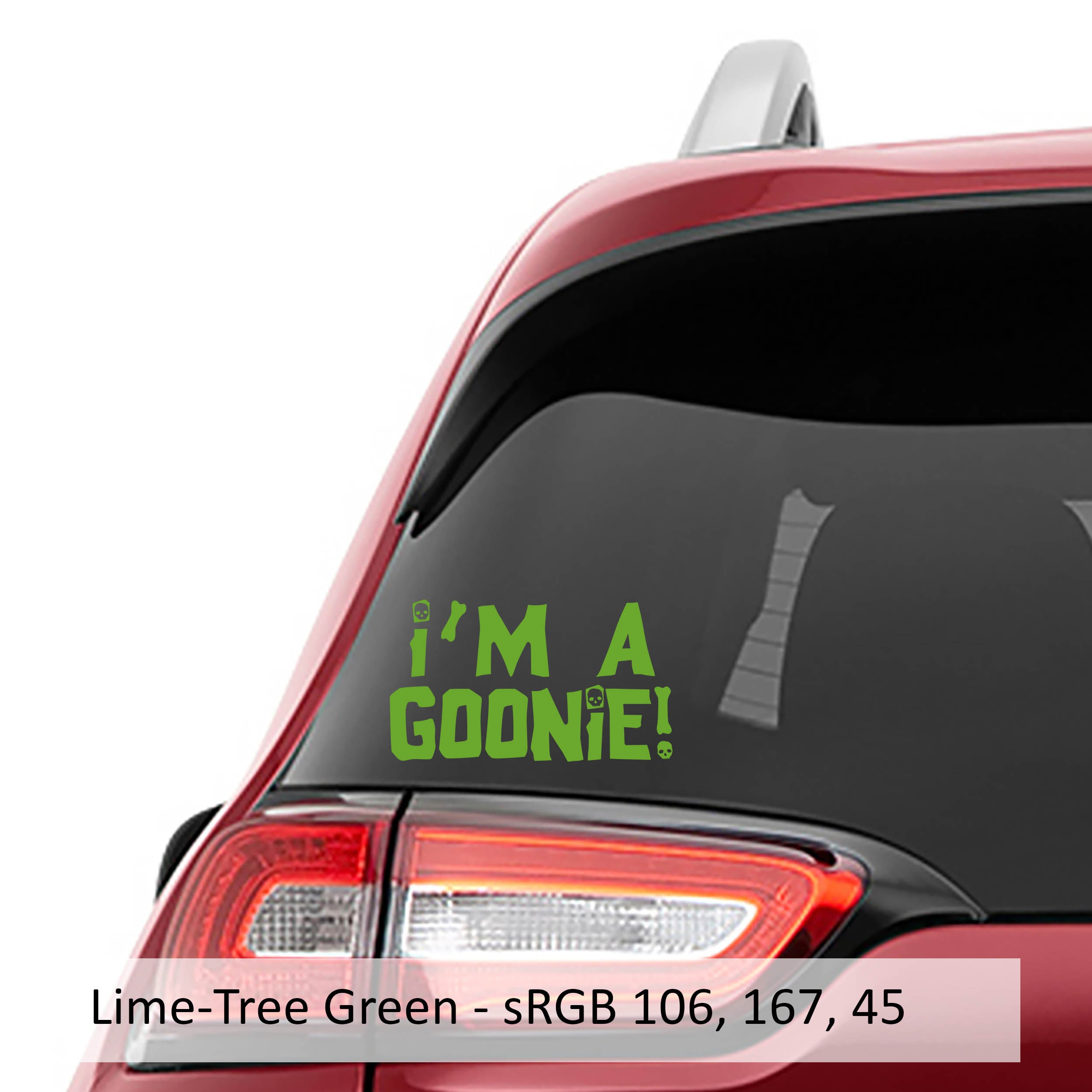 I'm a Goonie Vinyl Decal Sticker