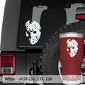 Friday the 13th Jason Vorhees Hockey Mask Vinyl Decal