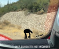 At-At Easter Egg Companion Windshield Vinyl Decal