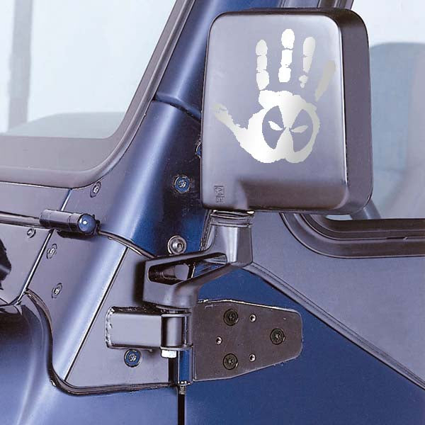 Jeep Wave Deadpool Eyes Hand Ver 2 Decal