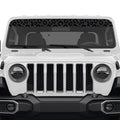 Jeep Life Windshield Banner Vinyl Decal