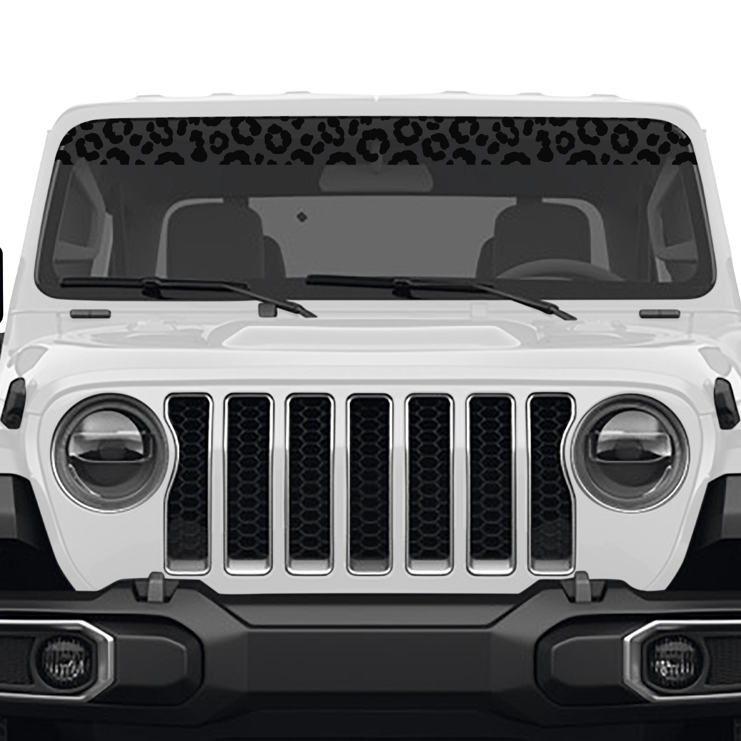 Jeep Life Windshield Banner Vinyl Decal